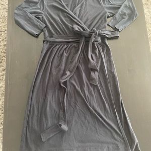 Carve designs black wrap dress